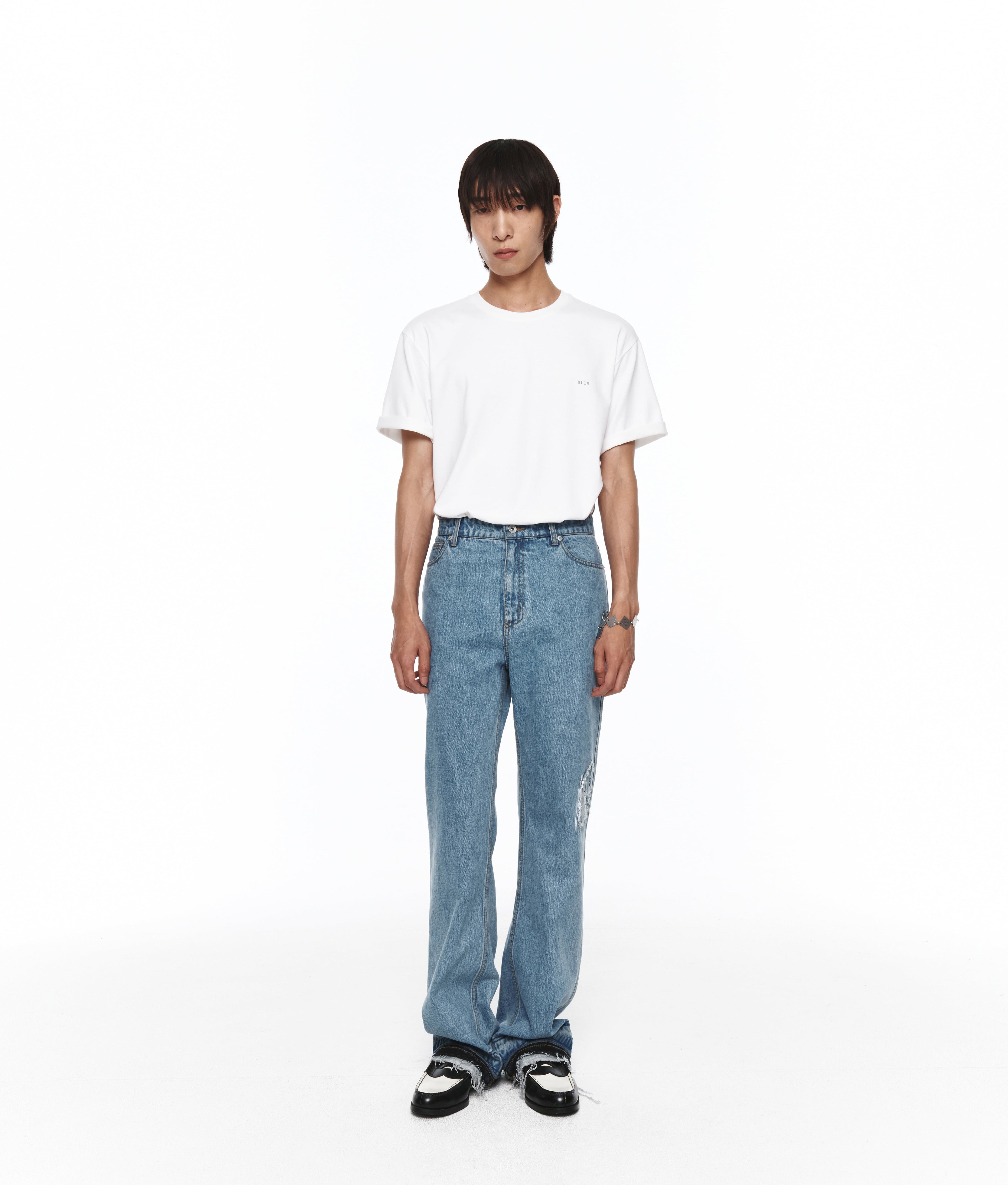 XLIM - Ep.7 01 T-Shirt (White) product image 7 | TRAB K-Fashion Australia