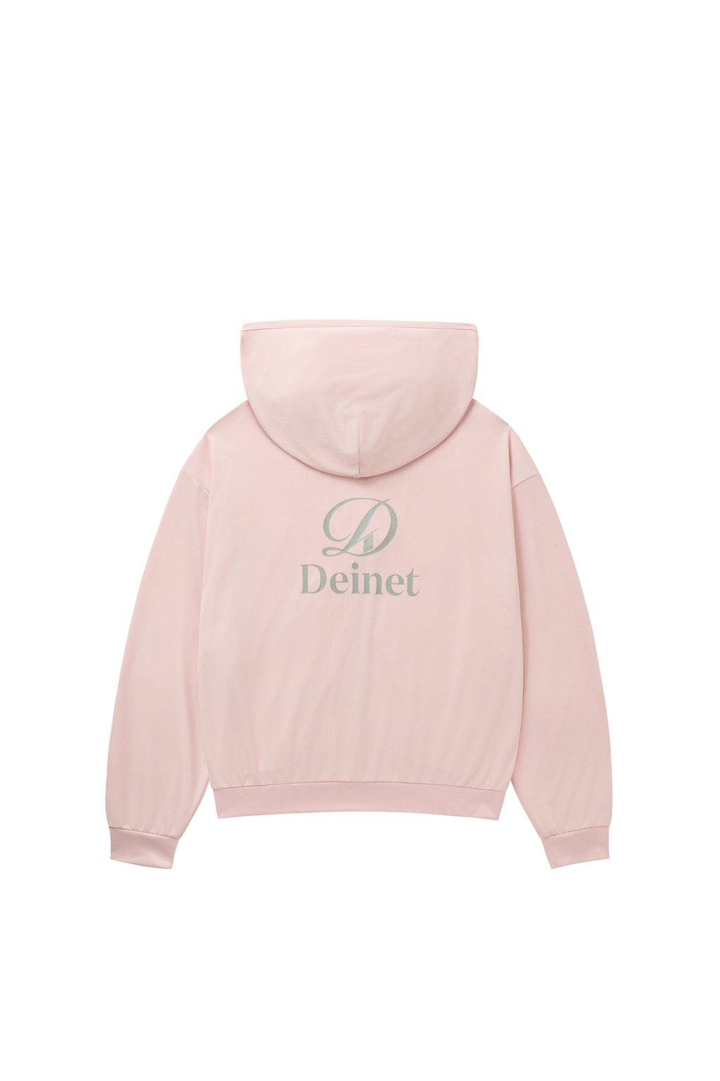 Deinet - Cool Mesh Hooded Zip Up (Light Pink) product image 2 | TRAB K-Fashion Australia