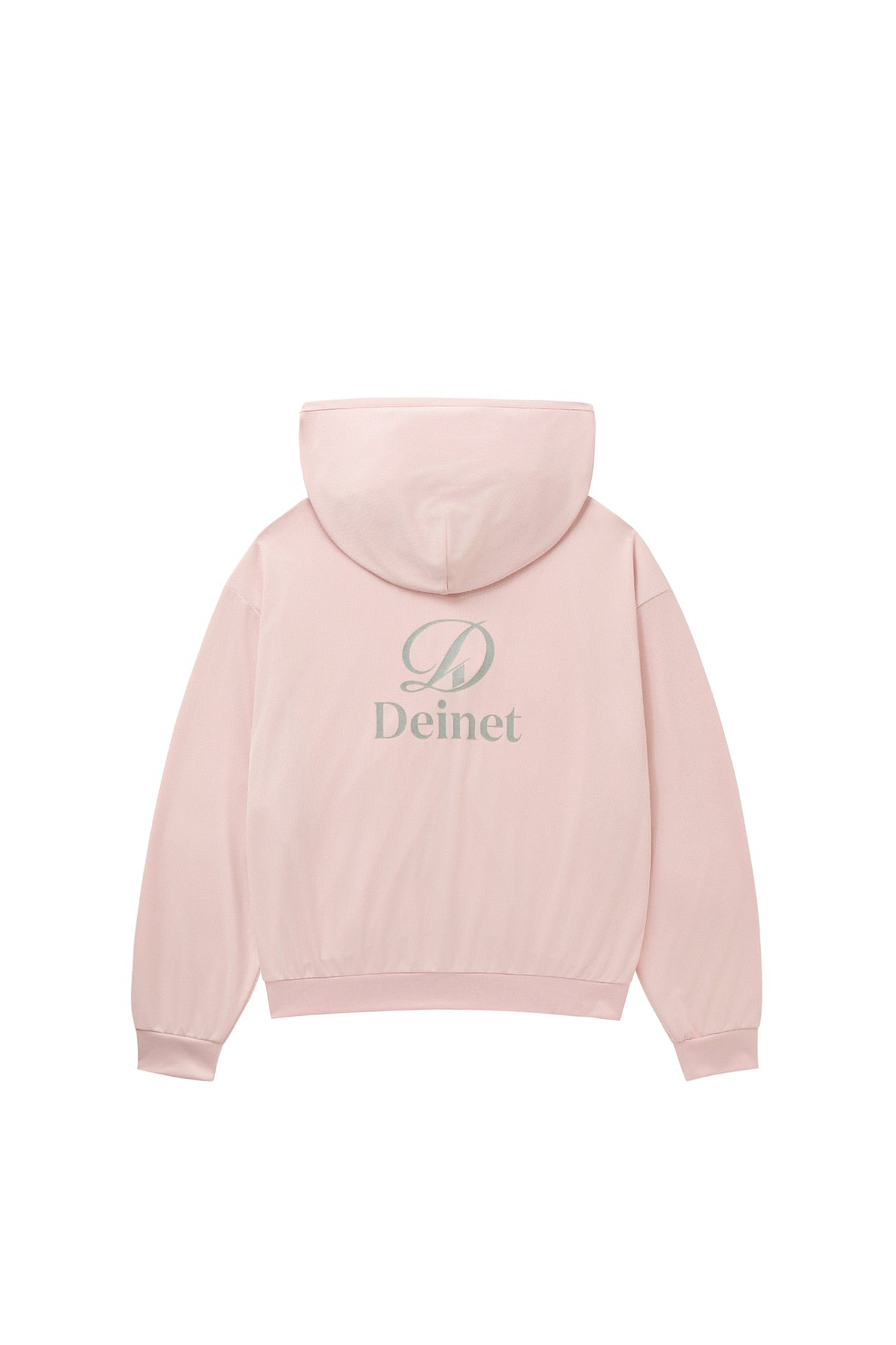 Deinet - Cool Mesh Hooded Zip Up (Light Pink) product image 2 | TRAB K-Fashion Australia
