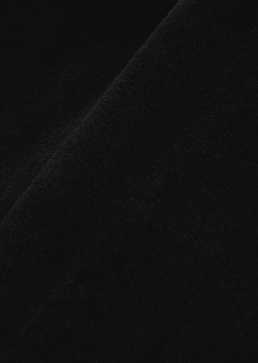 Amomento - shearling mid jacket (Black) product image 11 | TRAB K-Fashion Australia