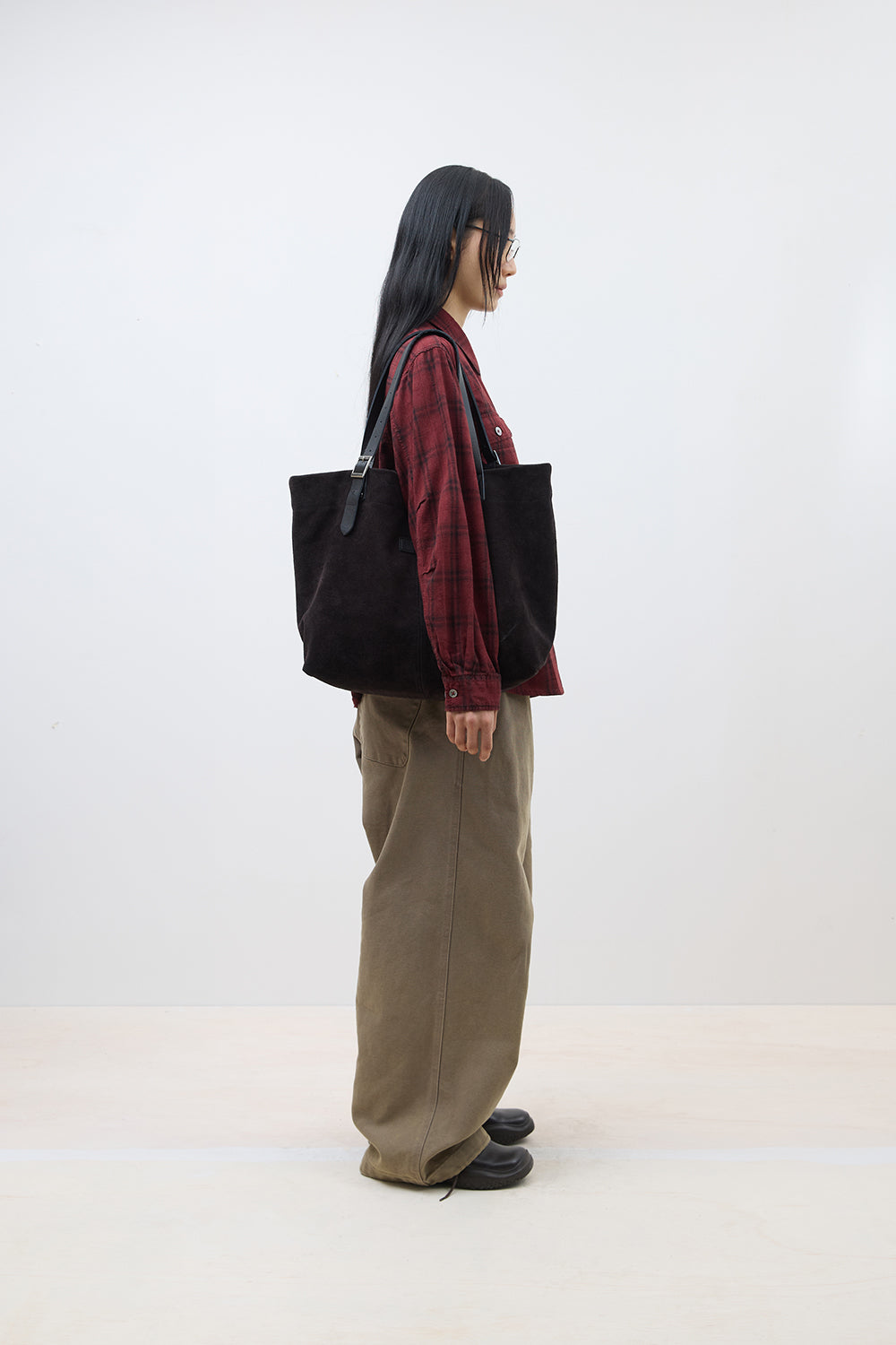 Hatchingroom - Over Duck Pants Washed (Beige) product image 9 | TRAB K-Fashion Australia