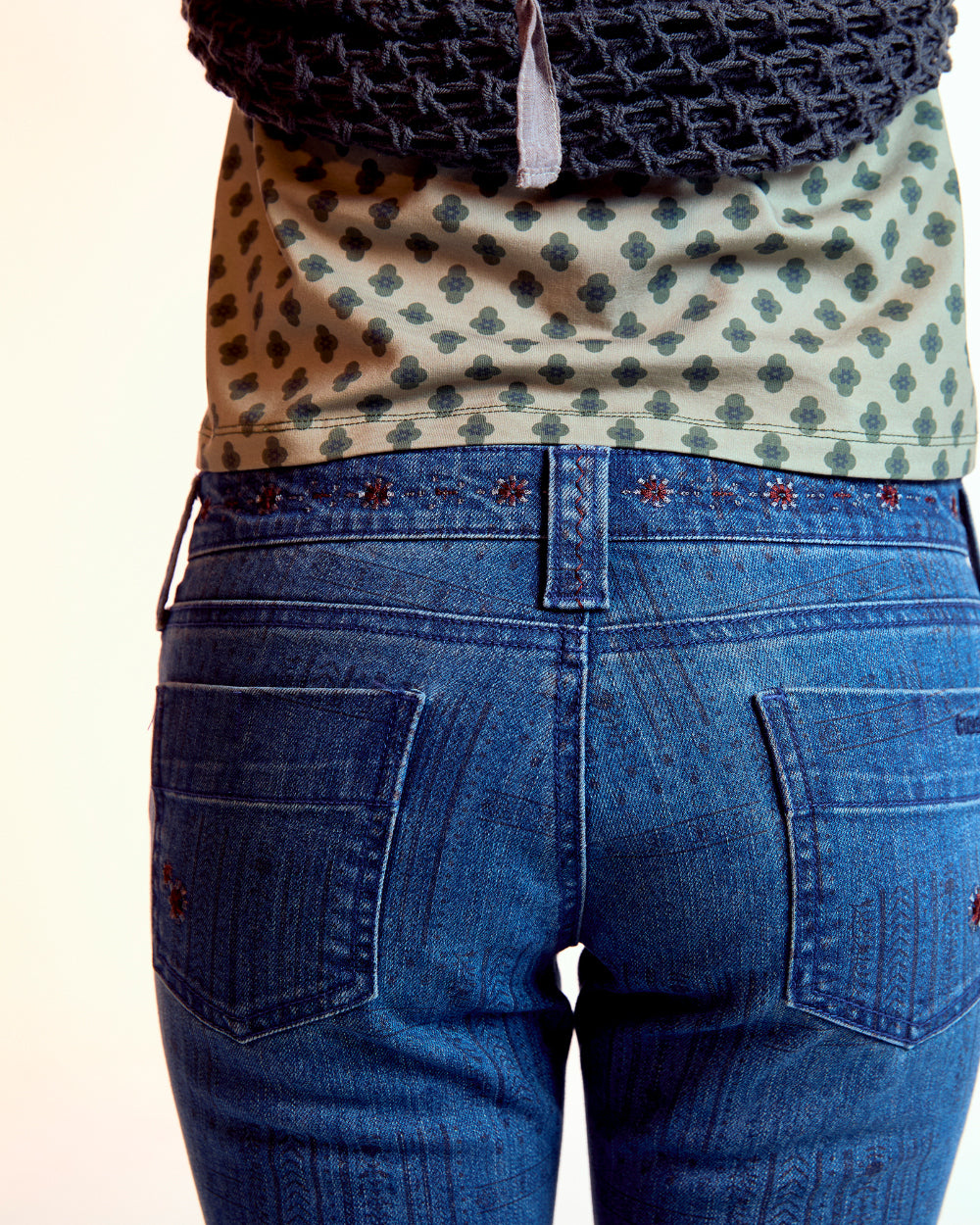Coyseio - Vintage Bootcut Denim Pants (Blue) product image 7 | TRAB K-Fashion Australia