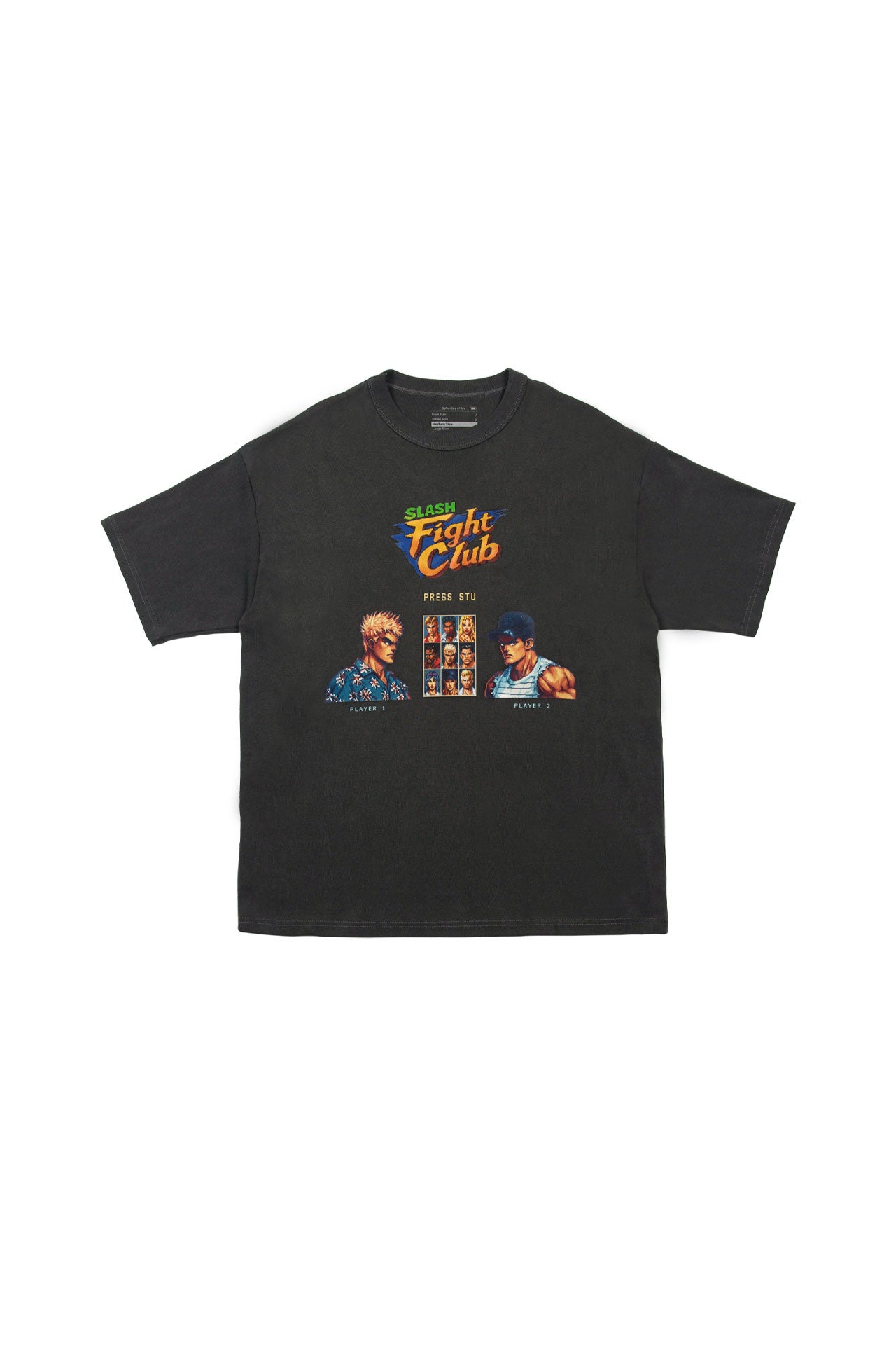 Stu - Fight Club T-Shirt (Charcoal) product image 17 | TRAB K-Fashion Australia