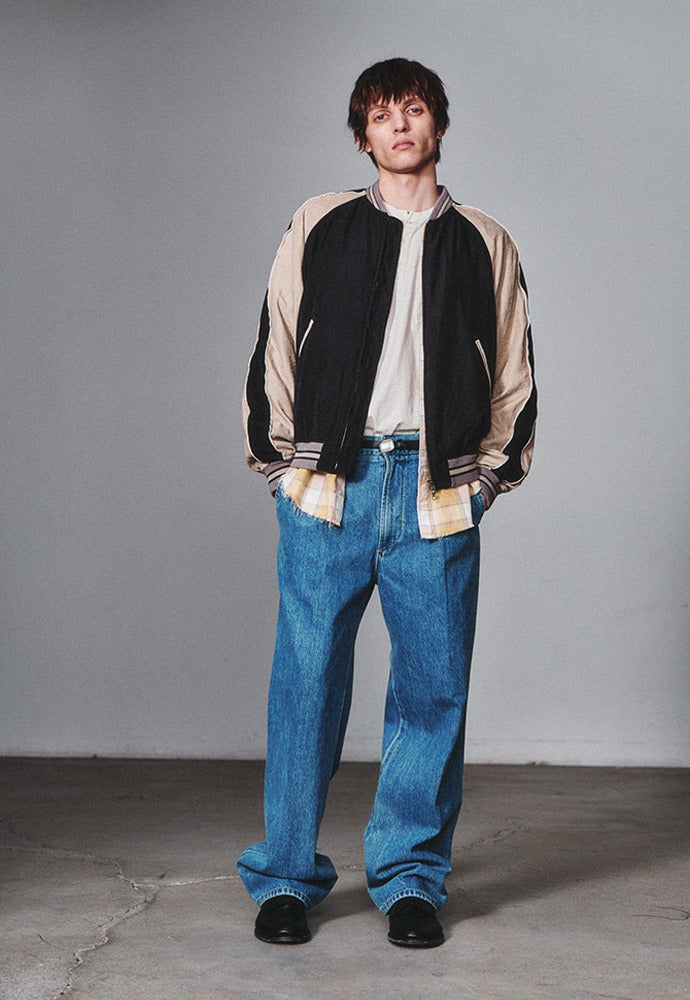 Art if acts - Vintage Souvenir Jacket (Black/Mud) product image 1 | TRAB K-Fashion Australia