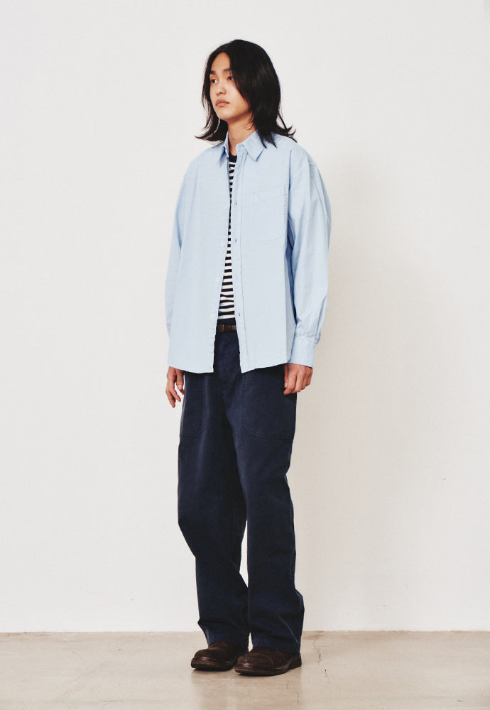 Art if acts - Padre Garment-dyed Shirt (Sky Blue) product image 2 | TRAB K-Fashion Australia