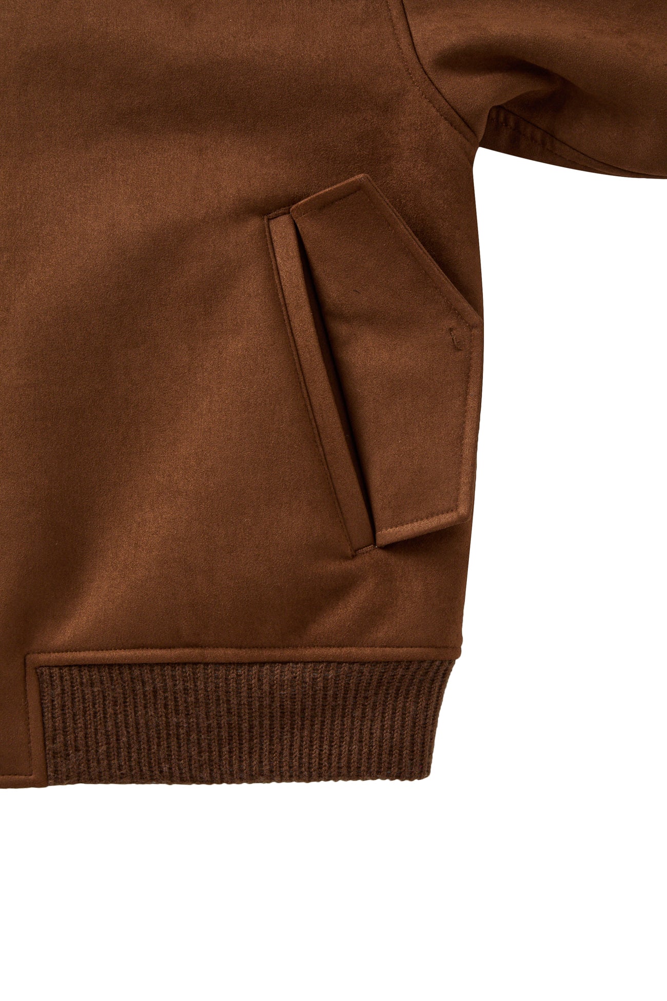 Deinet - Faux Suede Fur Mustang Jacket (Camel) product image 7 | TRAB K-Fashion Australia