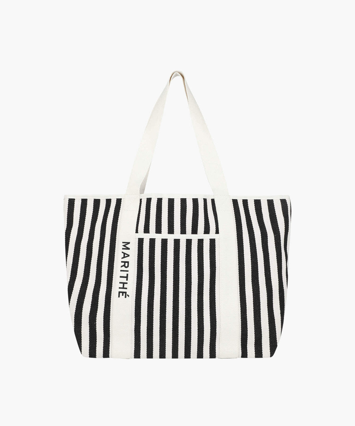 Marithe & Francois Girbaud - Regular Logo Big Cotton Bag (Stripe) product image 1 | TRAB K-Fashion Australia