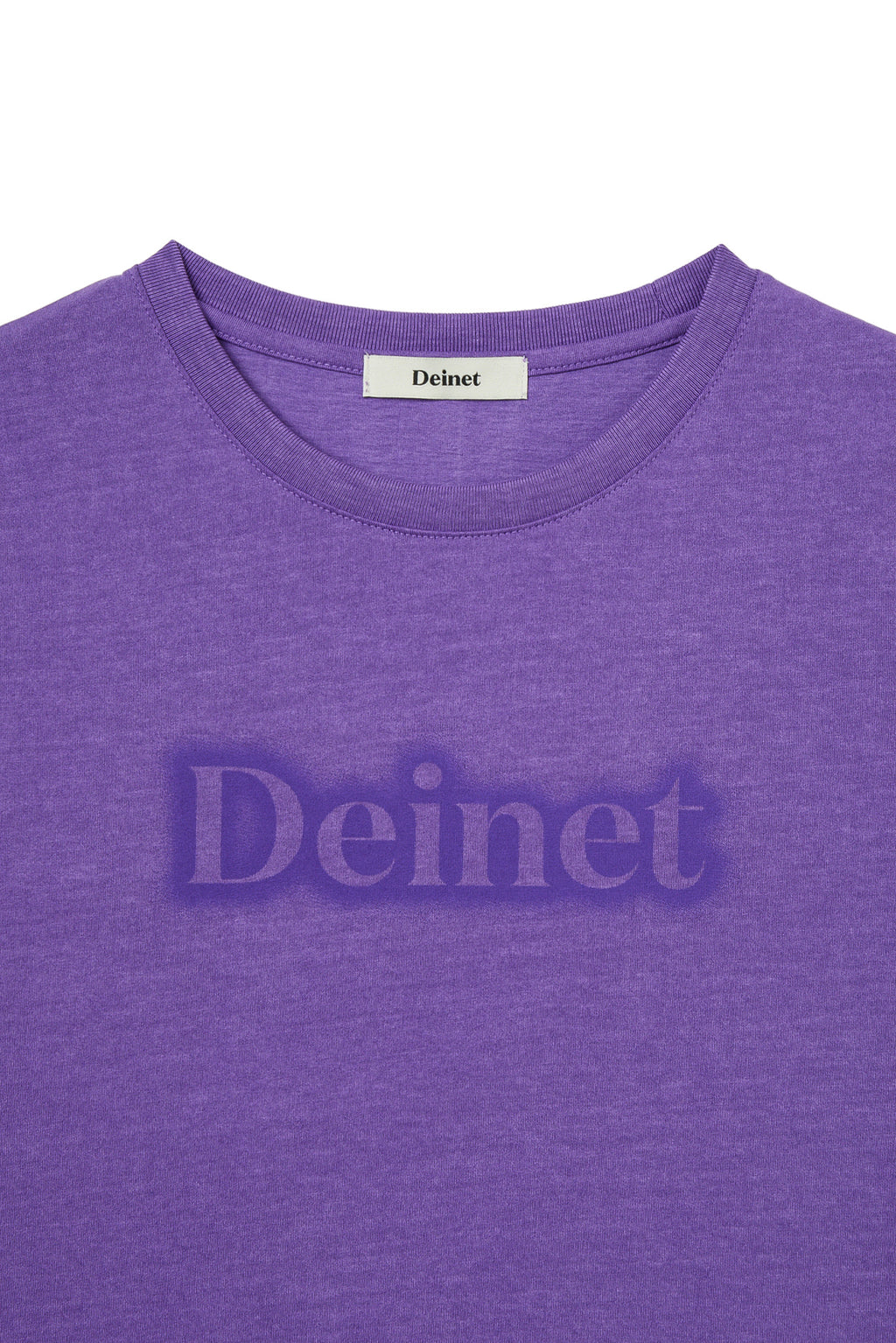 Deinet - Spray Logo Pigment T-Shirt (Purple) product image 3 | TRAB K-Fashion Australia
