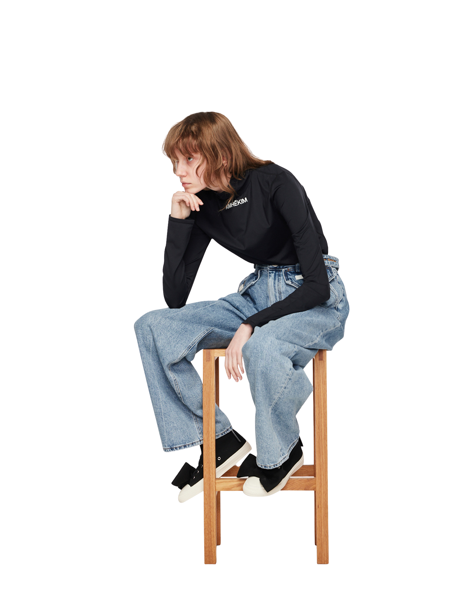 Kimhe Kim - Two Pocket Pants (Sky Blue) product image 5 | TRAB K-Fashion Australia