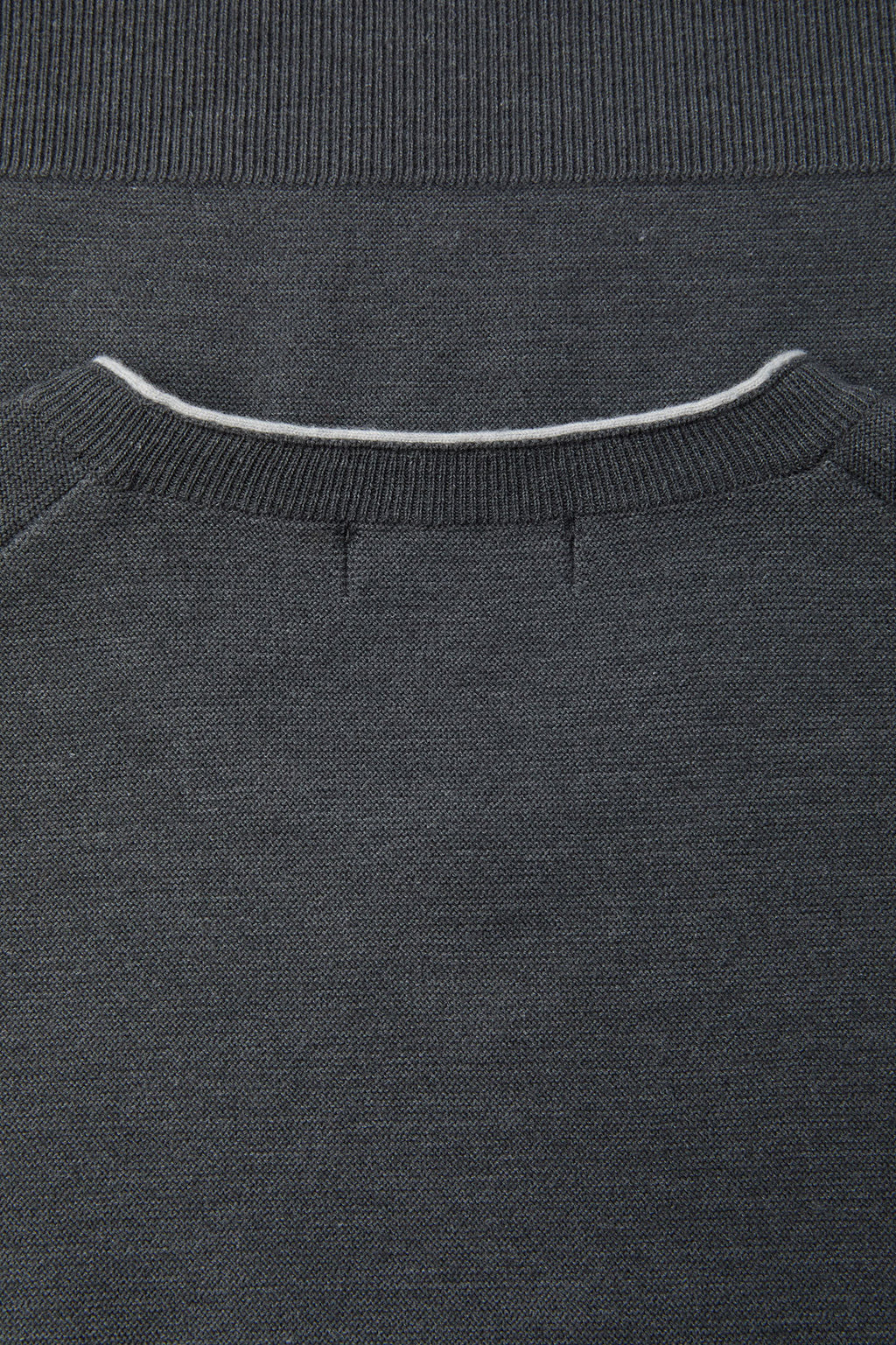 Coor - V-Neck Merino Wool Layered Sweater (Charcoal) product image 6 | TRAB K-Fashion Australia