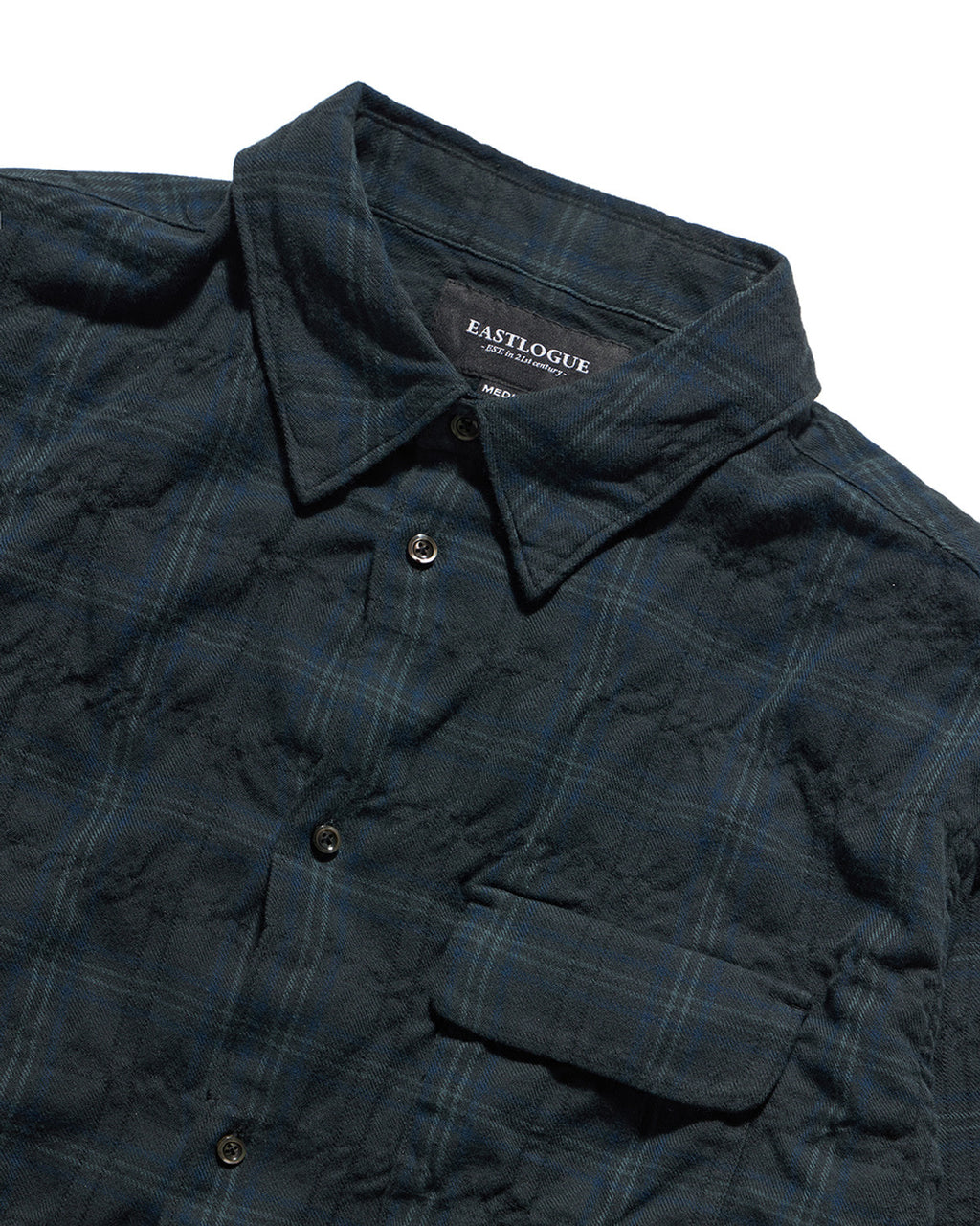 Eastlogue - Holiday Shirts (D.navy & Blue Check) product image 7 | TRAB K-Fashion Australia
