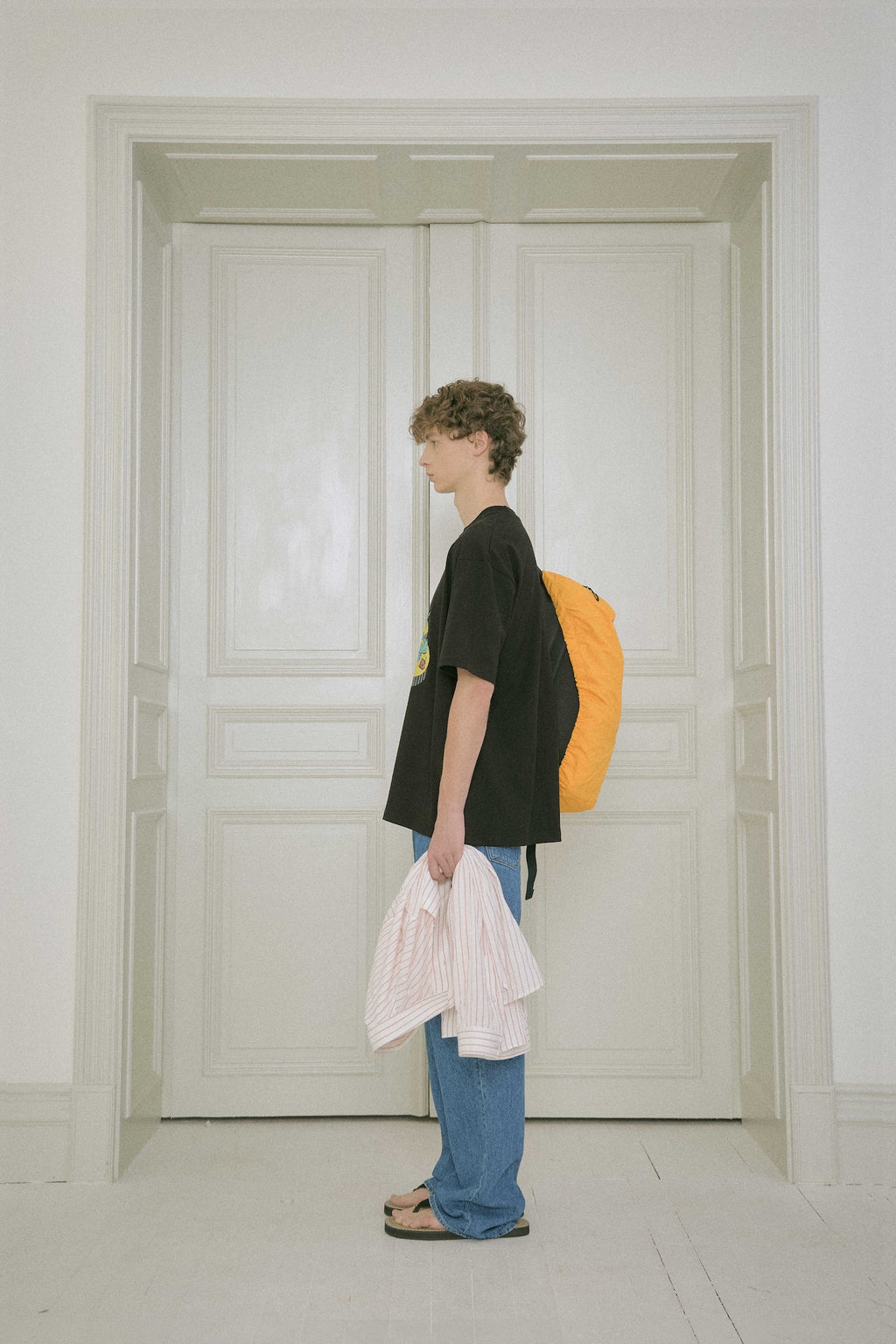 STU - Us Printing T-Shirt (Black) product image 3 | TRAB K-Fashion Australia