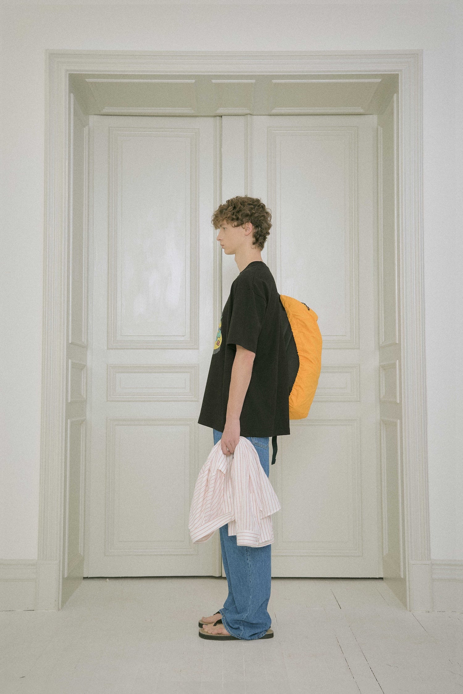 STU - Us Printing T-Shirt (Black) product image 3 | TRAB K-Fashion Australia