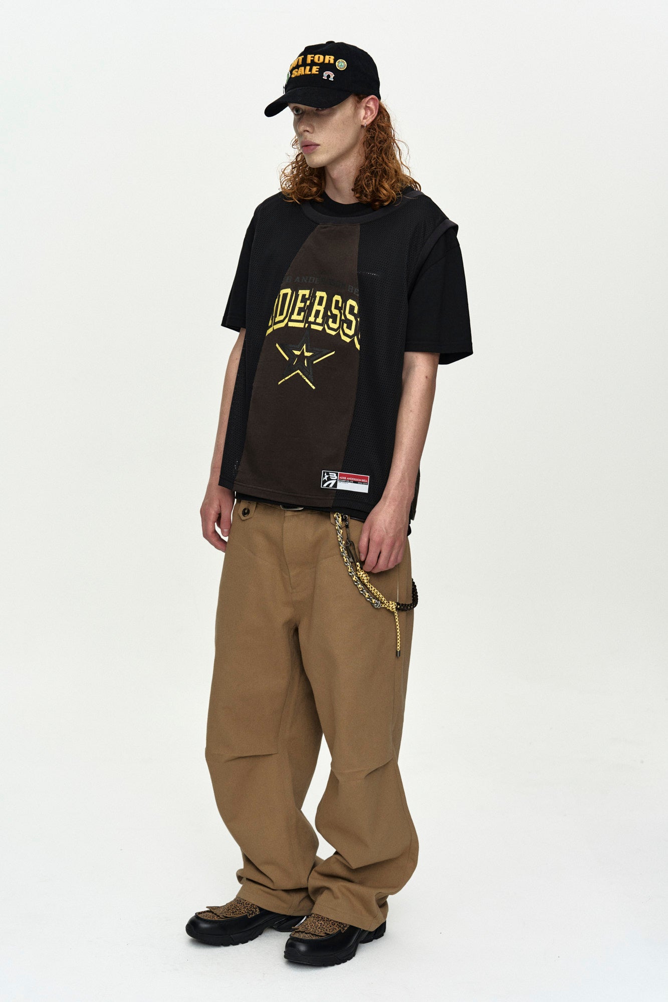 Andersson Bell - Unisex Not For Sale Badge Cap (Black) product image 7 | TRAB K-Fashion Australia