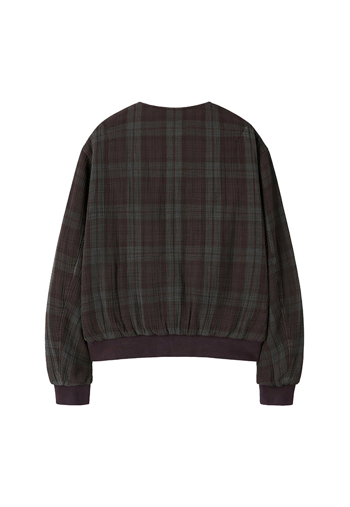 Art if acts - Non Collar Blouson (Vintage Charcoal) product image 7 | TRAB K-Fashion Australia