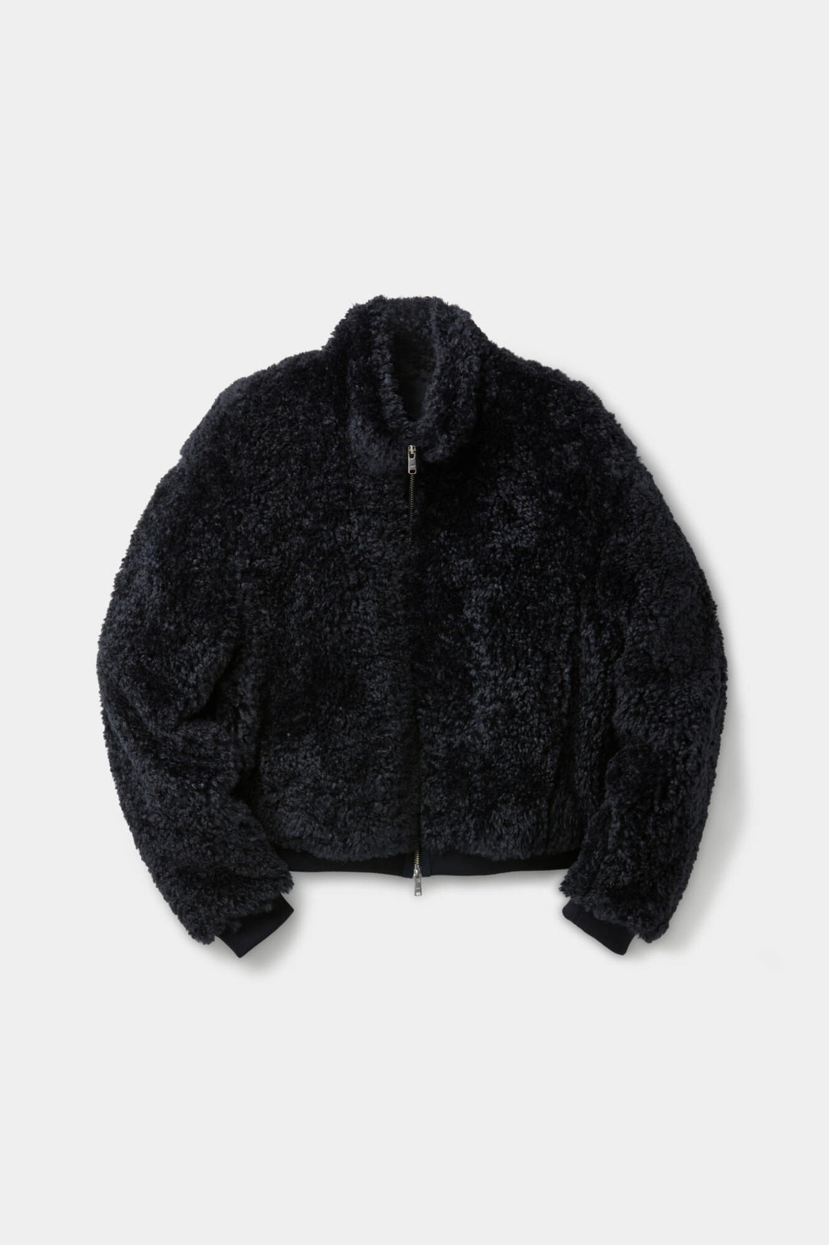 Coor - Curly Fake Fur Jumper (Navy) product image 1 | TRAB K-Fashion Australia