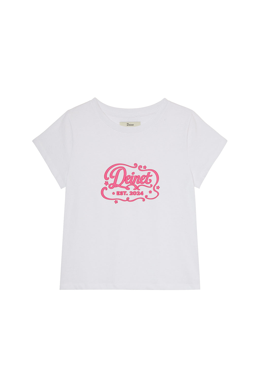 Deinet - Pop Color T-Shirt (White) product image 8 | TRAB K-Fashion Australia