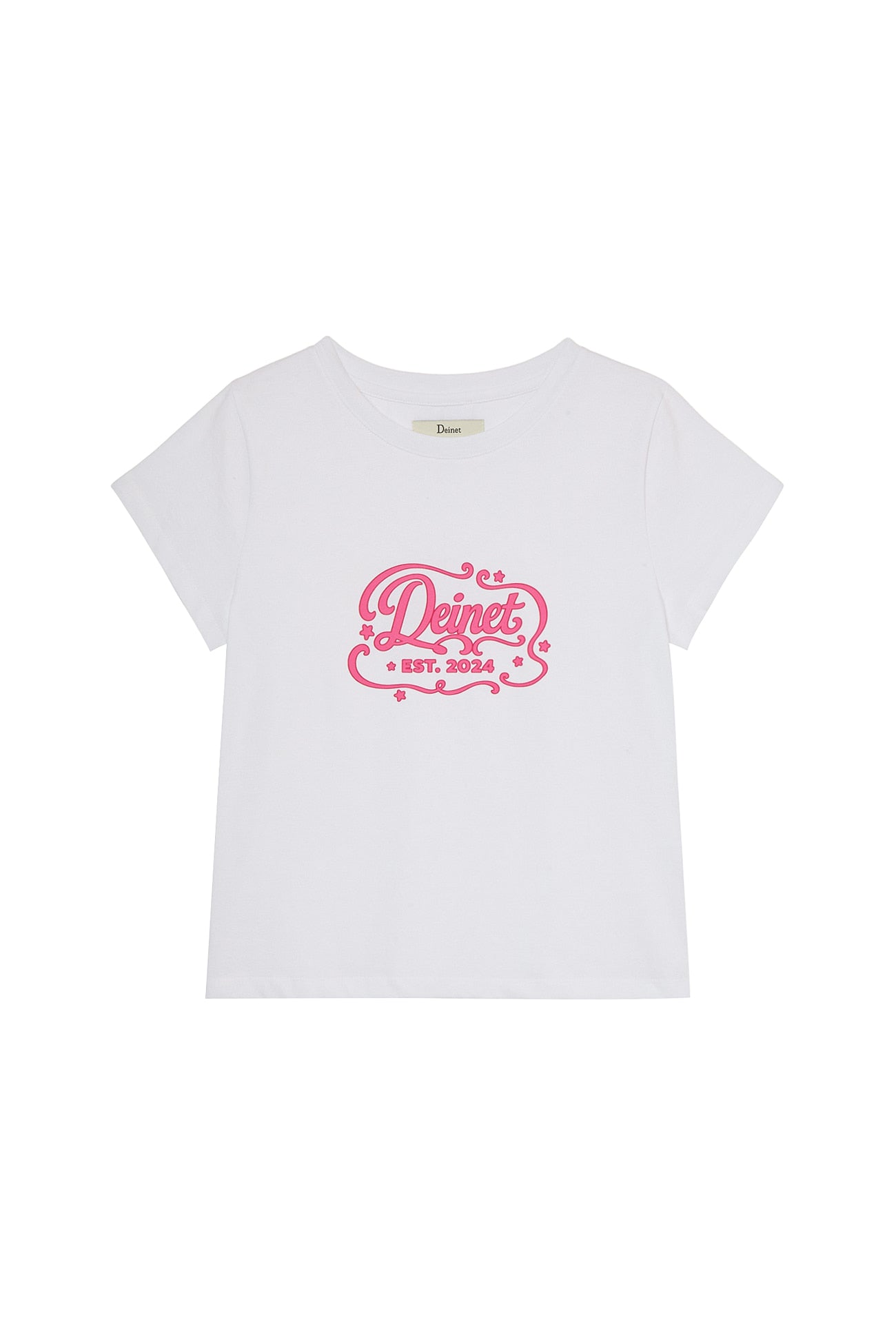 Deinet - Pop Color T-Shirt (White) product image 8 | TRAB K-Fashion Australia