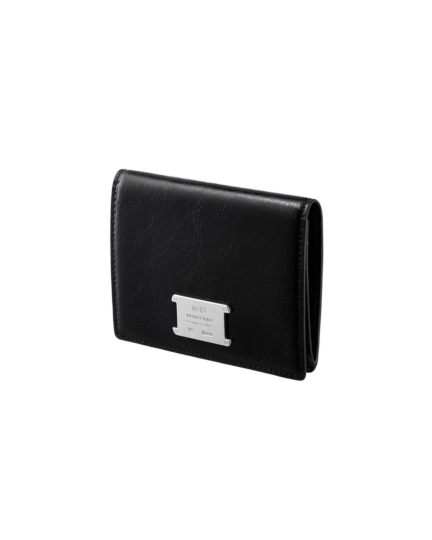 Numbering - Cracked Leather Card Wallet #1058 product image 2 | TRAB K-Fashion Australia