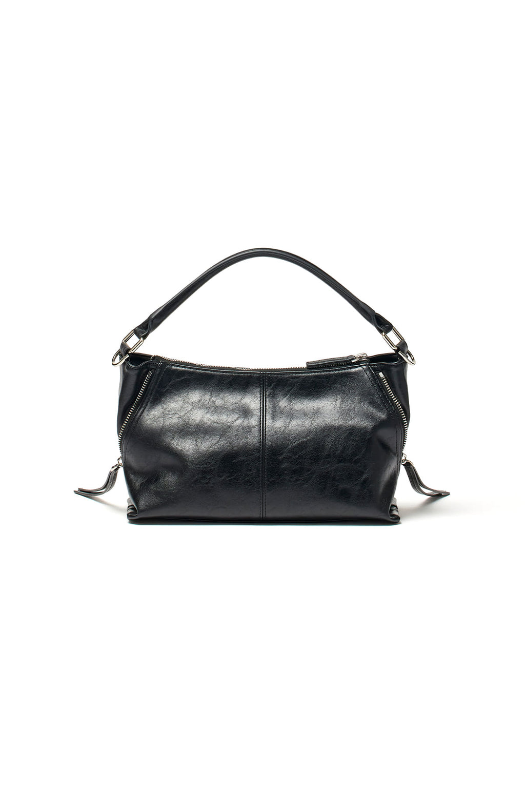 Matin Kim - Side Zipper Two Way Bag (Black) product image 5 | TRAB K-Fashion Australia