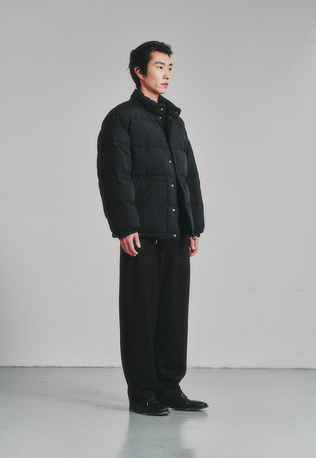Art if acts - Logan Washed Down Jacket (Black) product image 3 | TRAB K-Fashion Australia