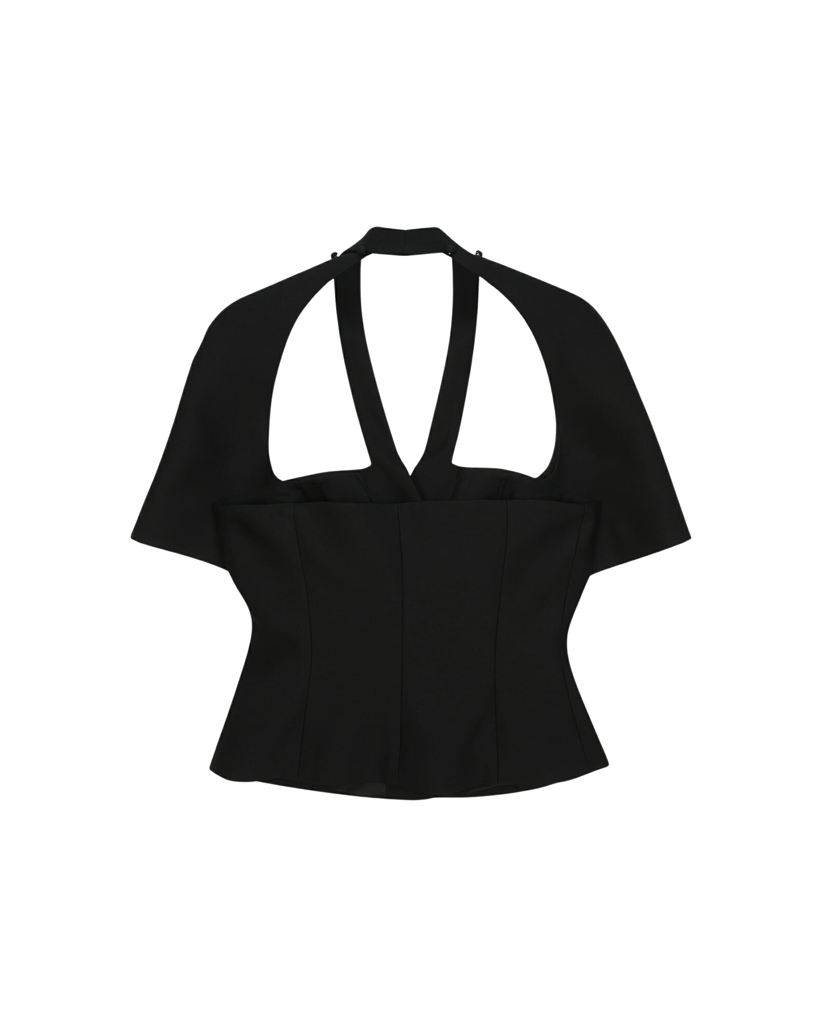 Kimhe Kim - Mw Short Sleeve Top (Black) product image 2 | TRAB K-Fashion Australia