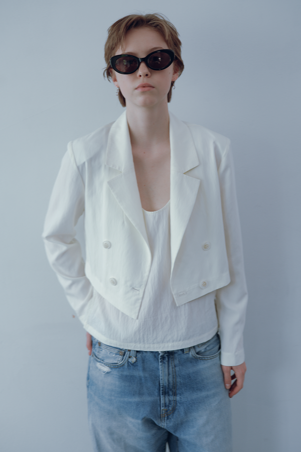 Deinet - Minimal Sleeveless (Ivory) product image 5 | TRAB K-Fashion Australia