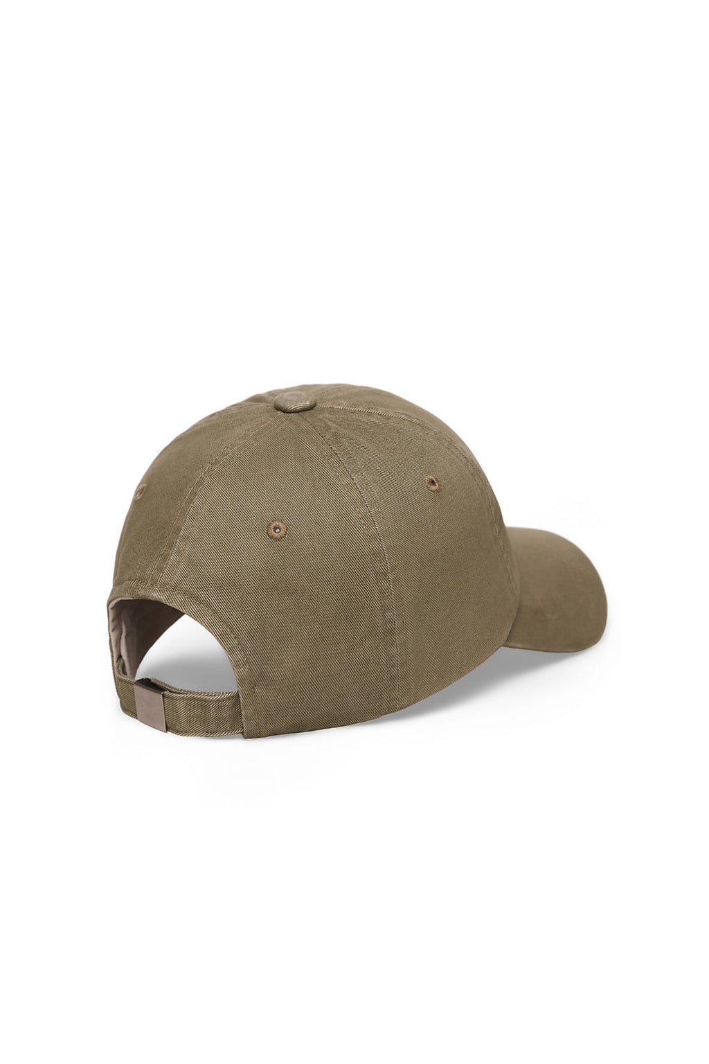 Matin Kim - Matin Initial Ball Cap (Light Khaki) product image 4 | TRAB K-Fashion Australia
