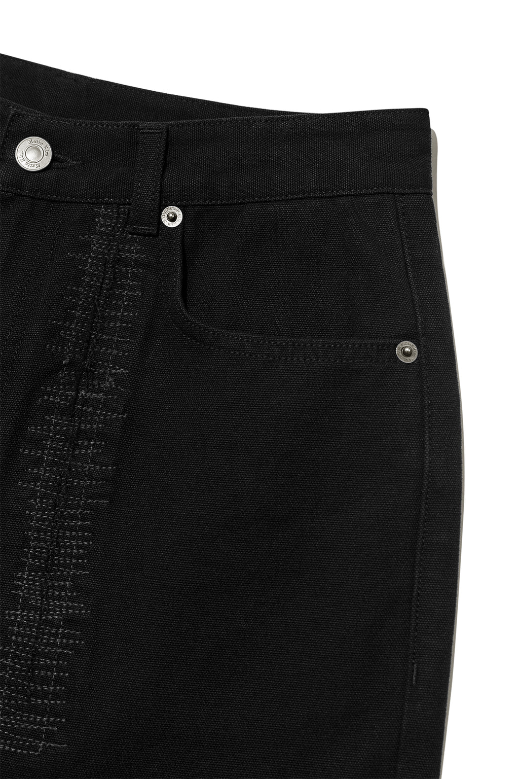 Matin Kim - Stitch Point Washed Cotton Pants (Black) product image 4 | TRAB K-Fashion Australia