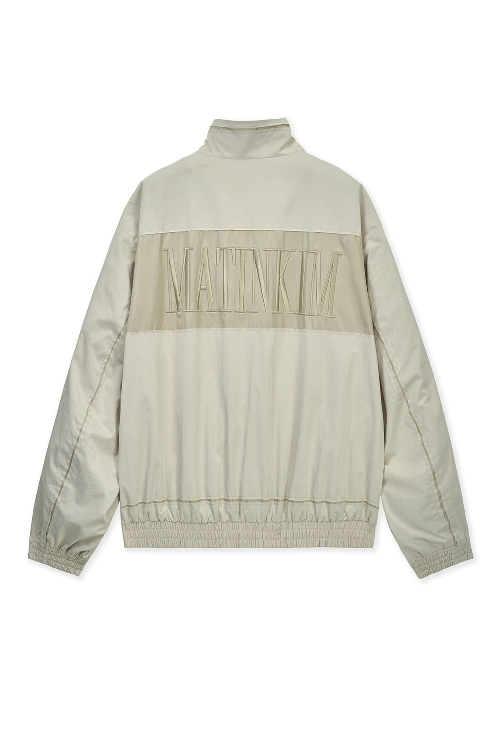 Matin Kim - Embroidery Back Logo Jumper (Beige) product image 2 | TRAB K-Fashion Australia