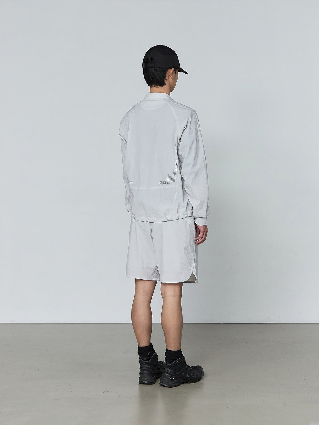 San San Gear - Laser Weld Jacket (Light Grey) product image 3 | TRAB K-Fashion Australia