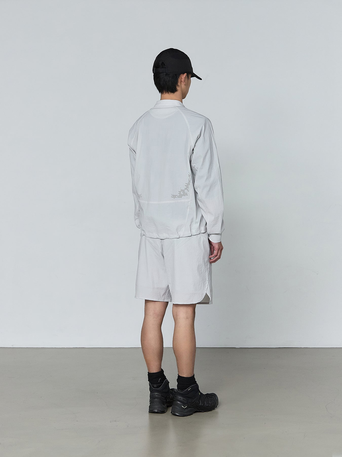 San San Gear - Laser Weld Jacket (Light Grey) product image 3 | TRAB K-Fashion Australia
