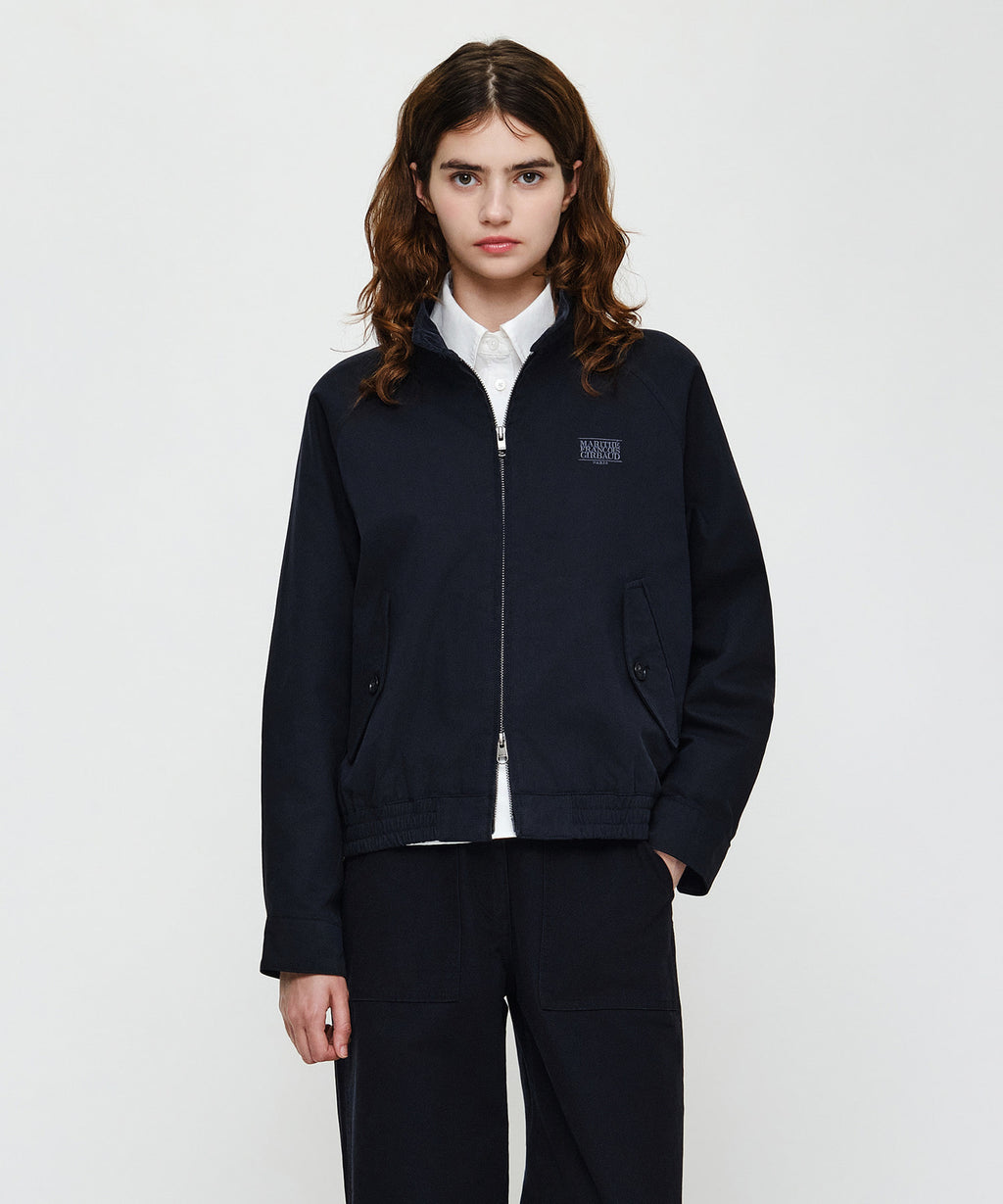 Marithe & Francois Girbaud - Cotton Herrington Jacket (Navy) product image 1 | TRAB K-Fashion Australia