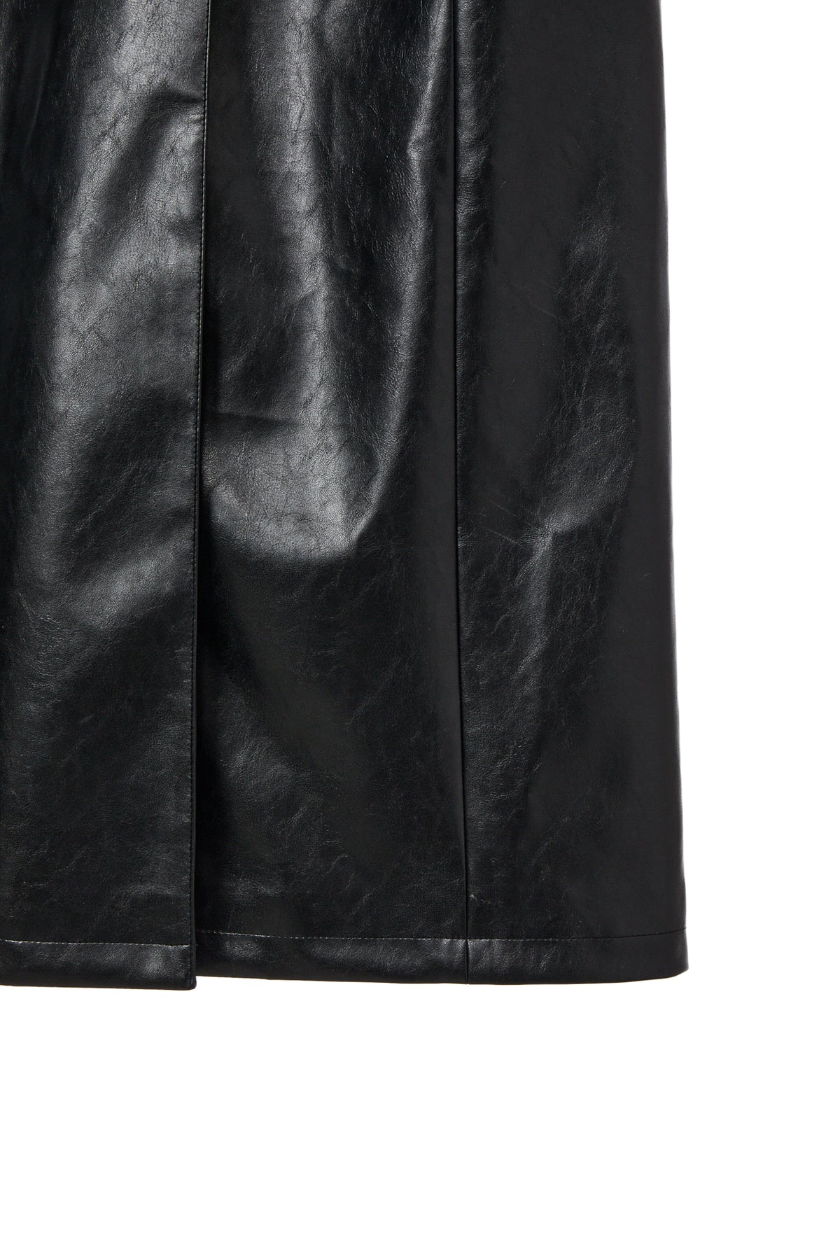 Deinet - Faux Leather Contrast Jacket (Black) product image 13 | TRAB K-Fashion Australia
