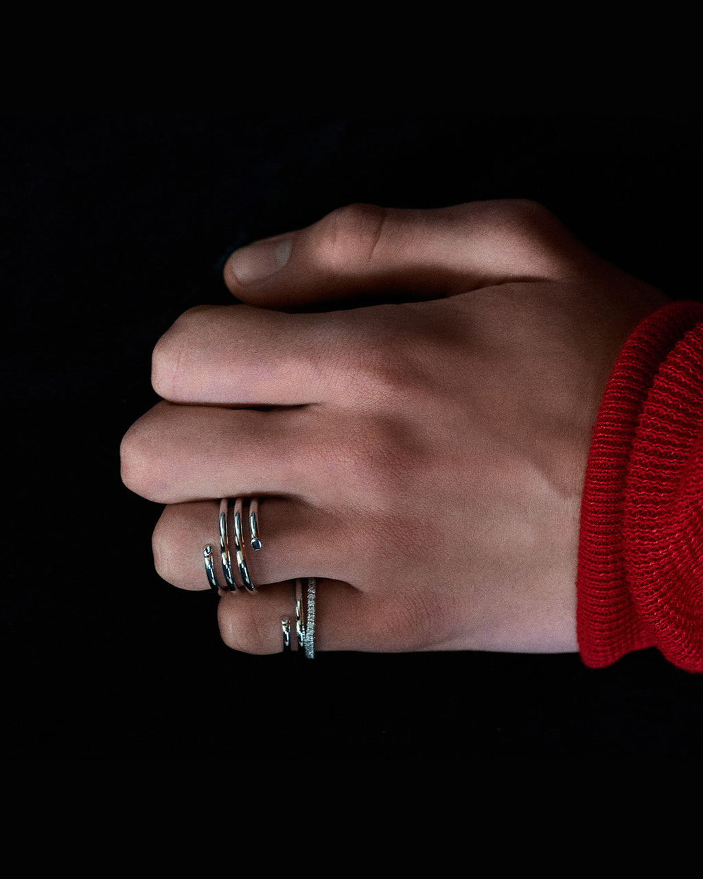 Numbering - Volume Coil Ring (3 turns) #8403 product image 6 | TRAB K-Fashion Australia