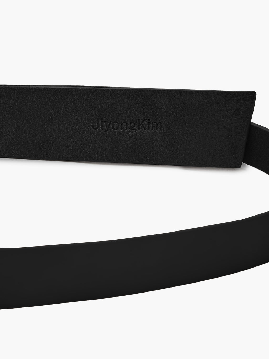 Jiyong Kim - Layered Leather Belt (Black) product image 5 | TRAB K-Fashion Australia