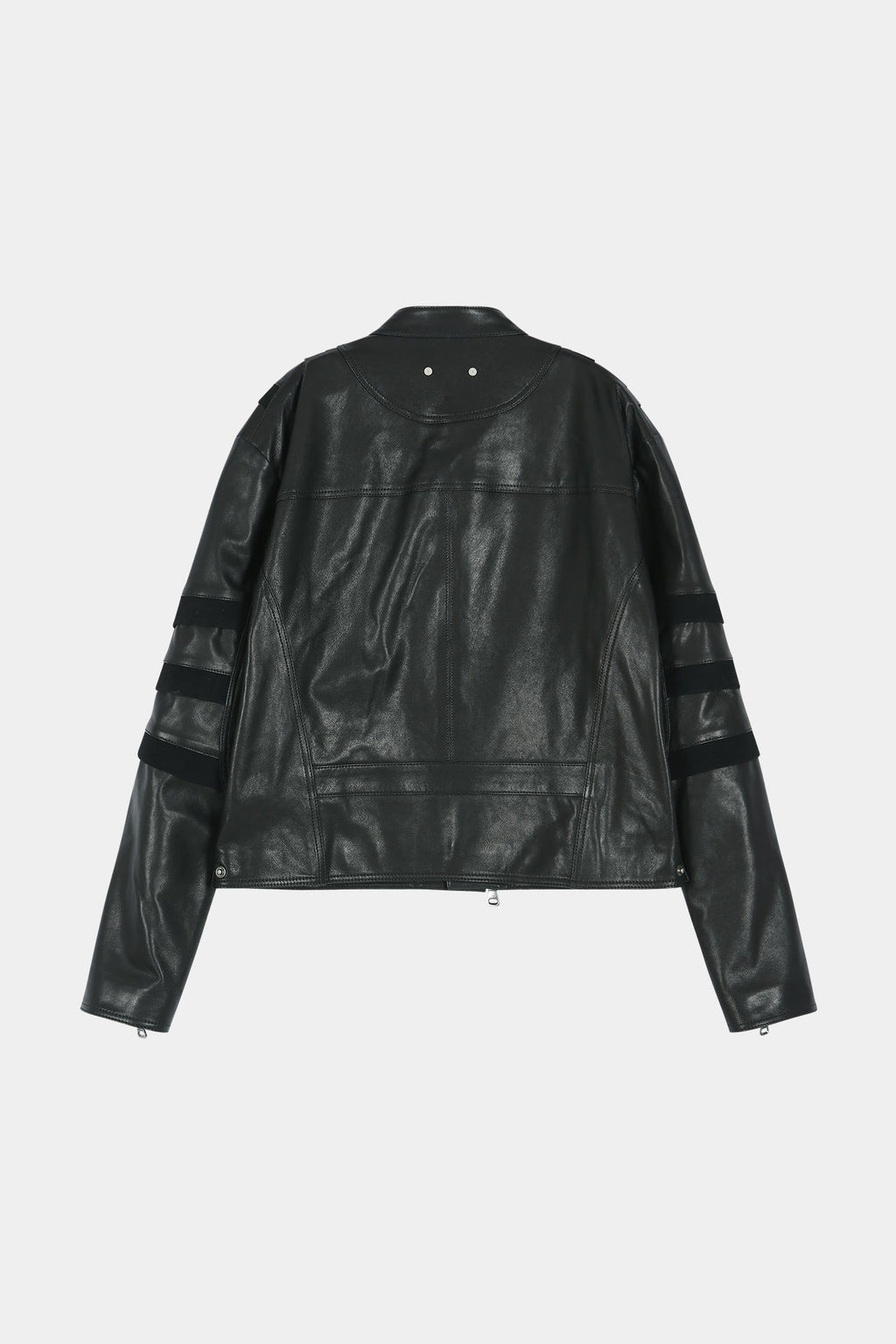 Andersson Bell - Segment Moto Leather Jacket (black) (Black) product image 15 | TRAB K-Fashion Australia