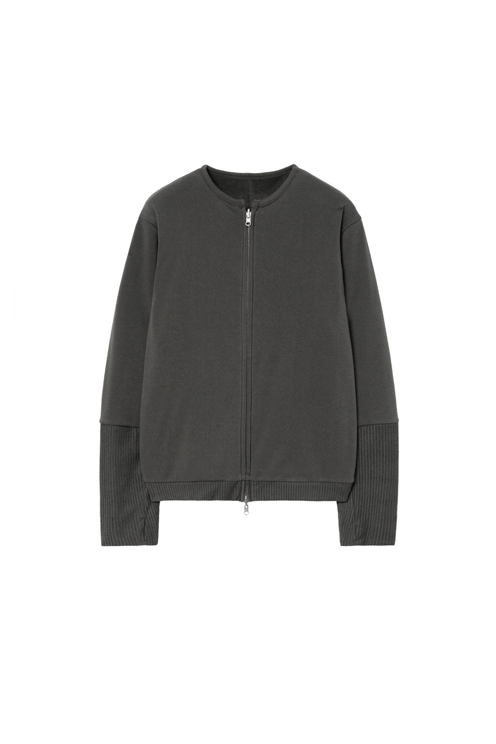 Hatchingroom - Reversible Layer Cardigan (Charcoal) product image 3 | TRAB K-Fashion Australia