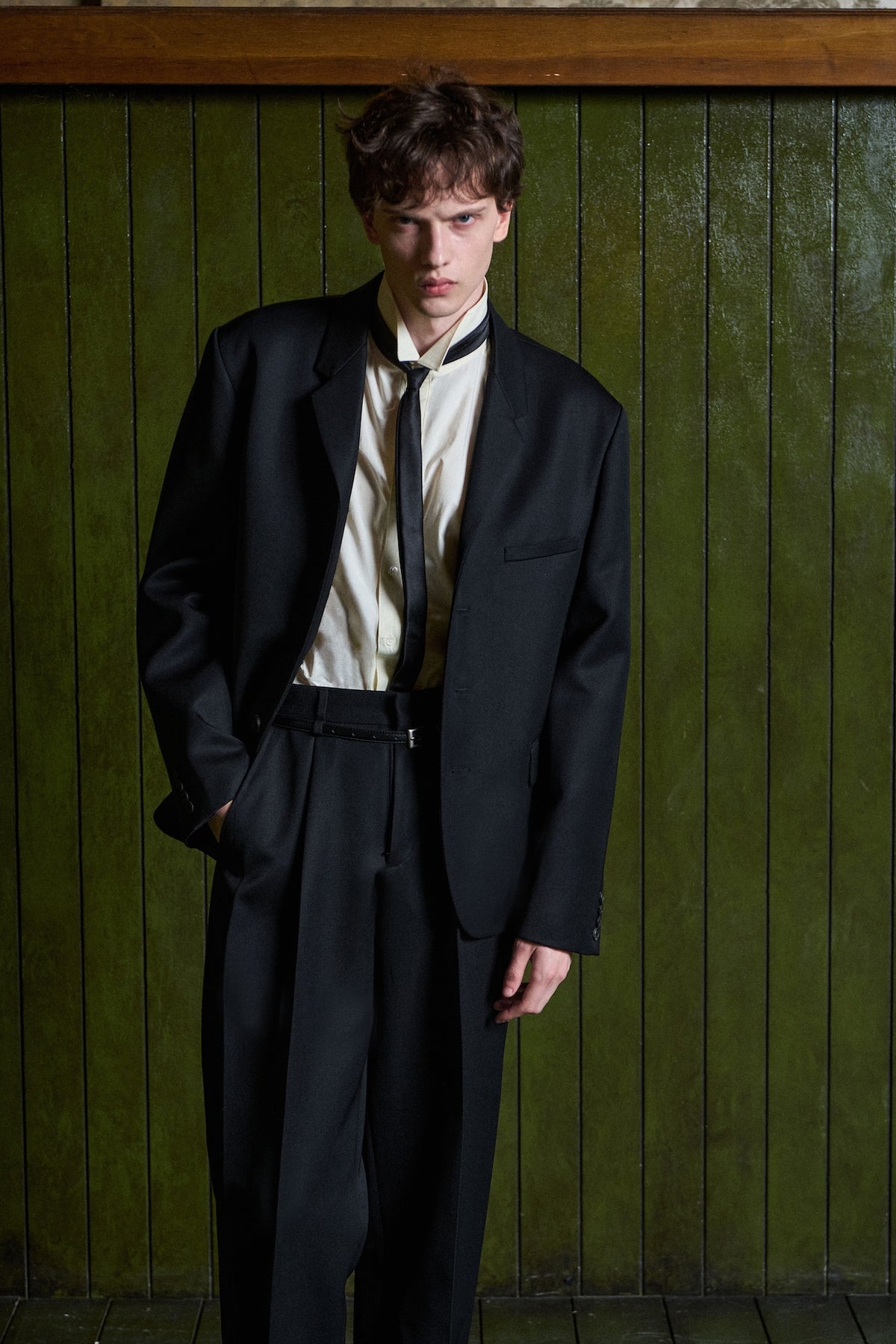 STU - Rounded Single Breasted Jacket (Black) product image 9 | TRAB K-Fashion Australia