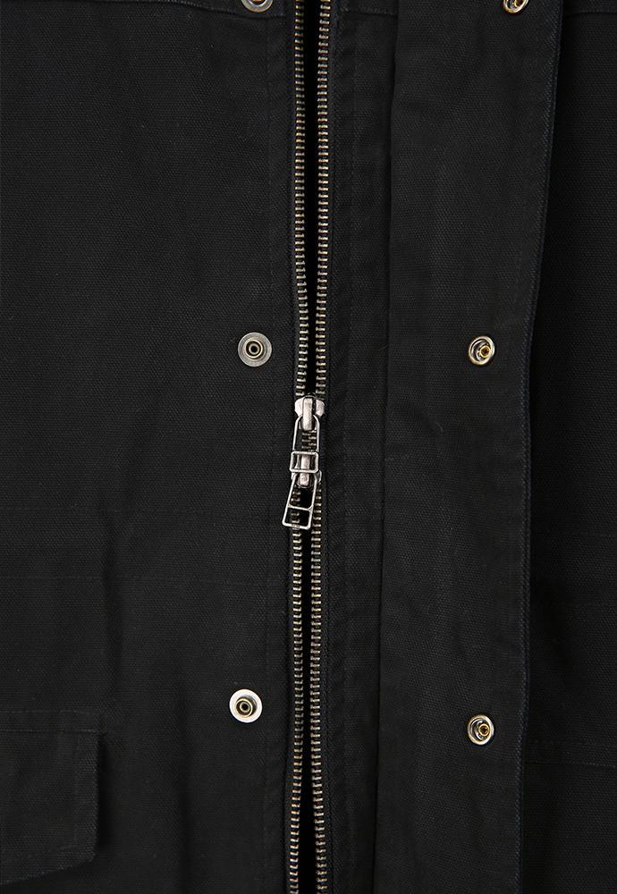 Art if acts - Leather Collar Garment Field Jacket (Faded Black) product image 14 | TRAB K-Fashion Australia