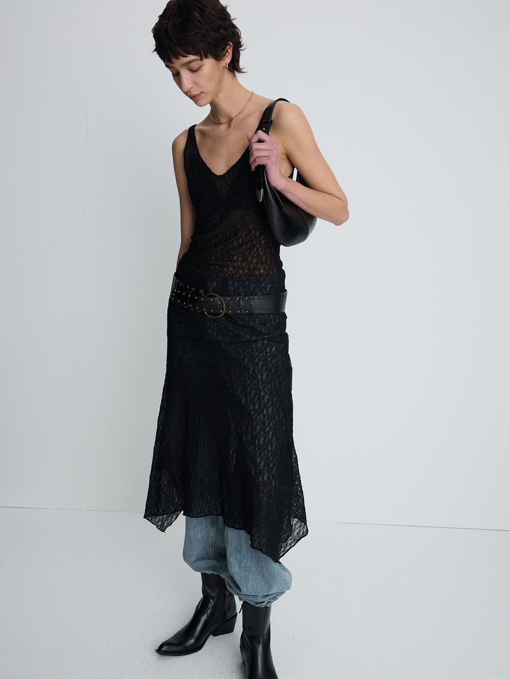 Tonywack - Lace Sleeveless Maxi Dress (Black) product image 10 | TRAB K-Fashion Australia