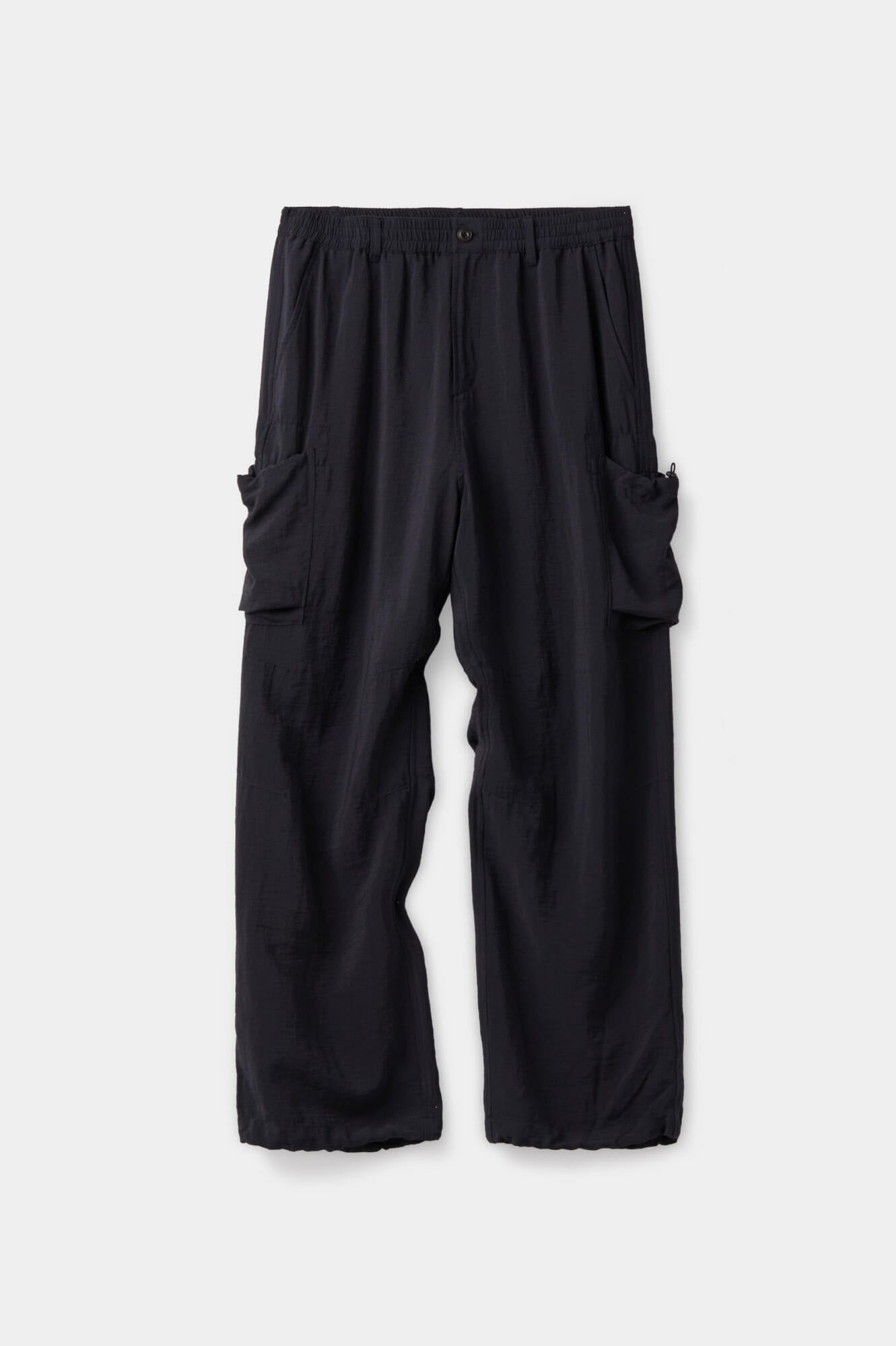 Coor - Bdu Drawstring Relaxed Pants (Deep Navy) product image 1 | TRAB K-Fashion Australia