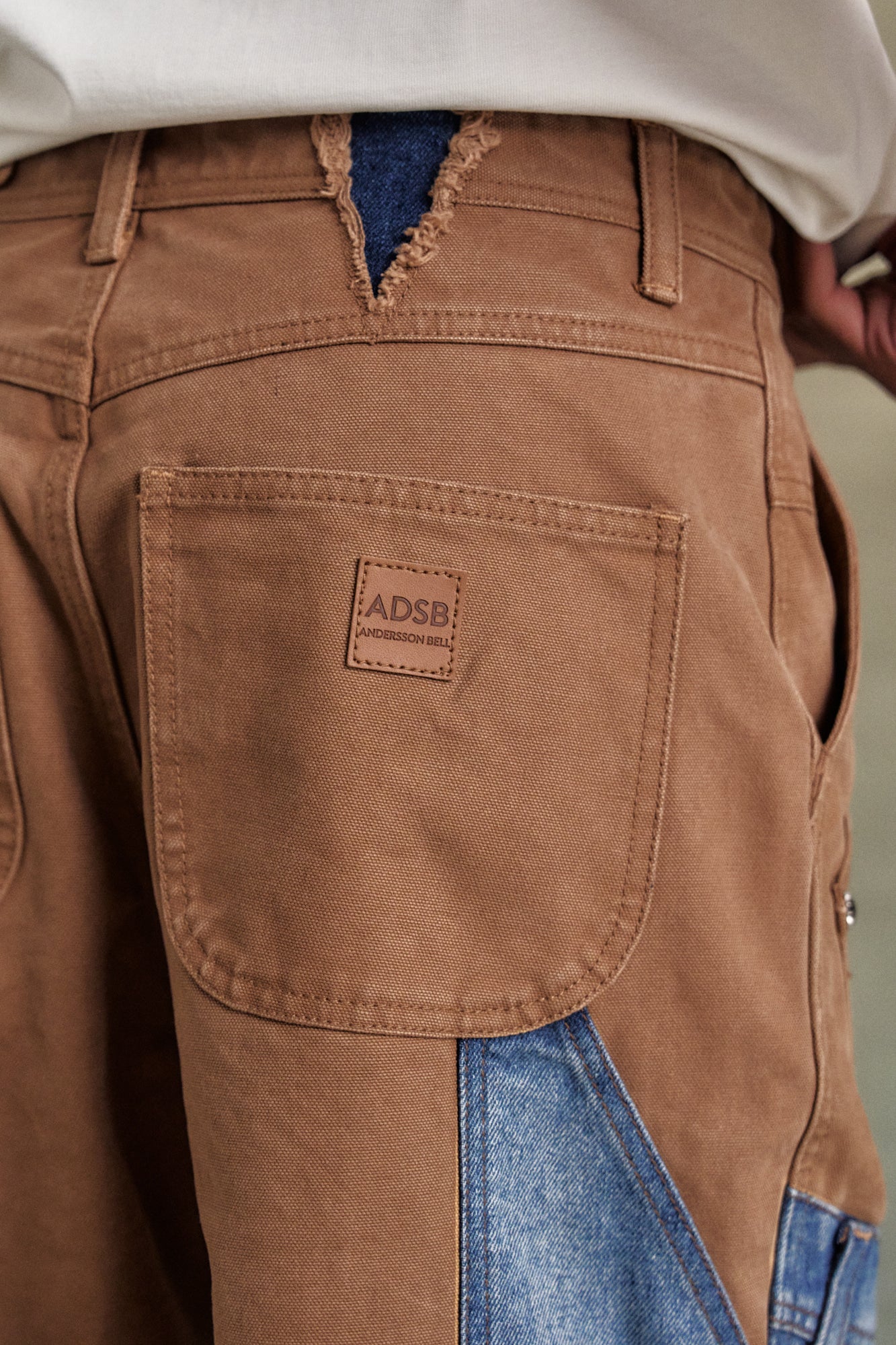 Andersson Bell - Unisex Re-Make Carpenter Jeans (Brown/Blue) product image 6 | TRAB K-Fashion Australia