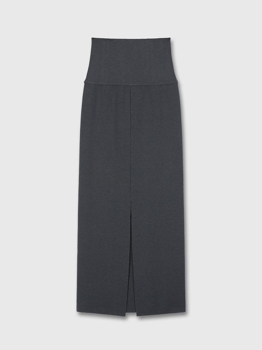 Tonywack - Mercerized Wool Knit Maxi Skirt (Dark Grey) product image 10 | TRAB K-Fashion Australia
