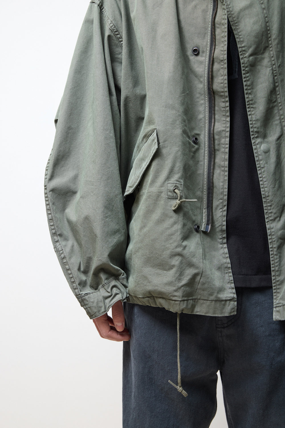 Hatchingroom - Short Mods Parka (Khaki) product image 18 | TRAB K-Fashion Australia
