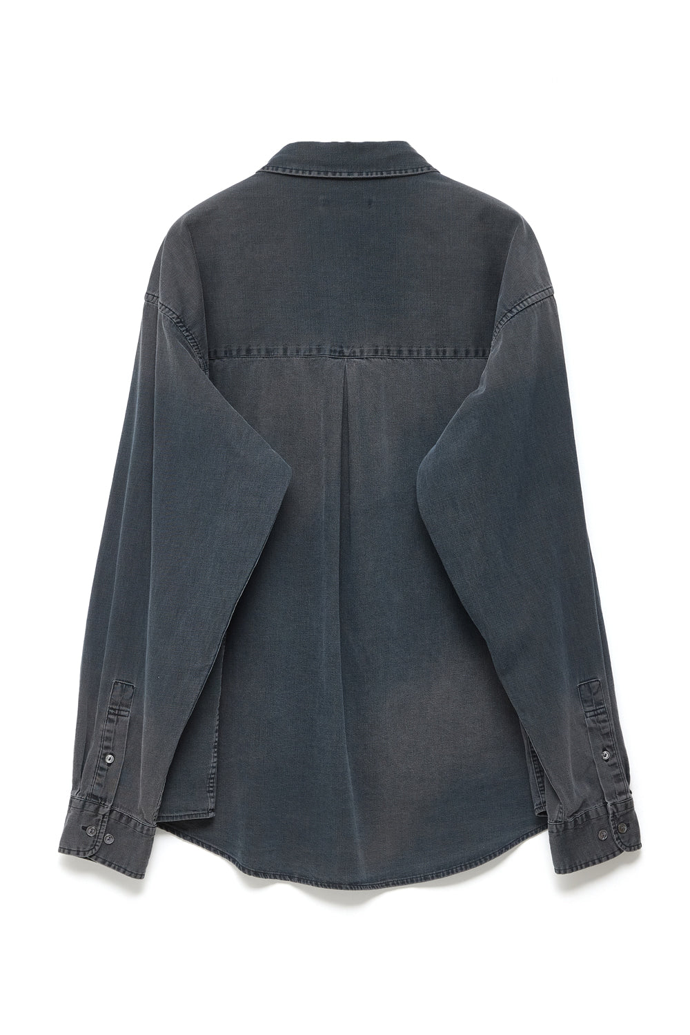 Hatchingroom - Over Denim Shirt (Blue Grey) product image 2 | TRAB K-Fashion Australia