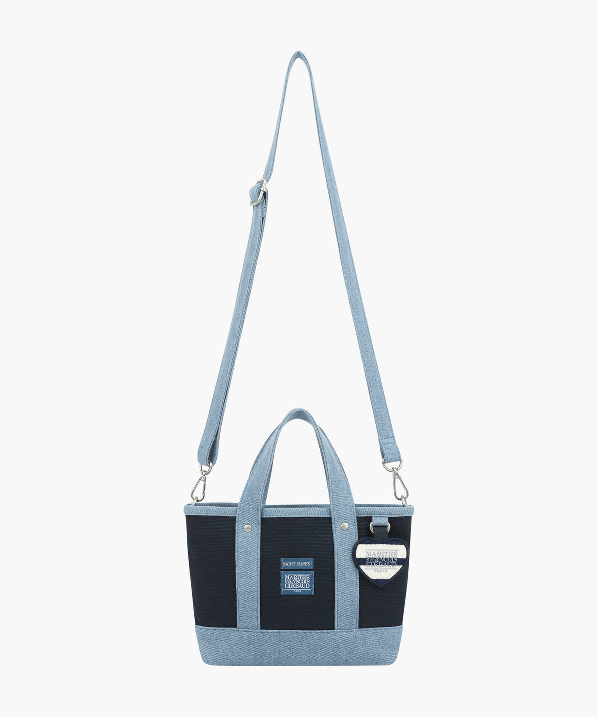 Marithe & Francois Girbaud - Marithe X Saint James Tote Bag (Navy) product image 4 | TRAB K-Fashion Australia