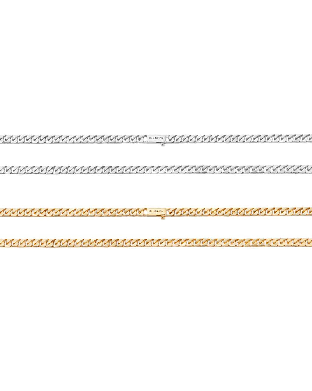 Numbering - Classic Curb Chain Necklace #5837 product image 6 | TRAB K-Fashion Australia