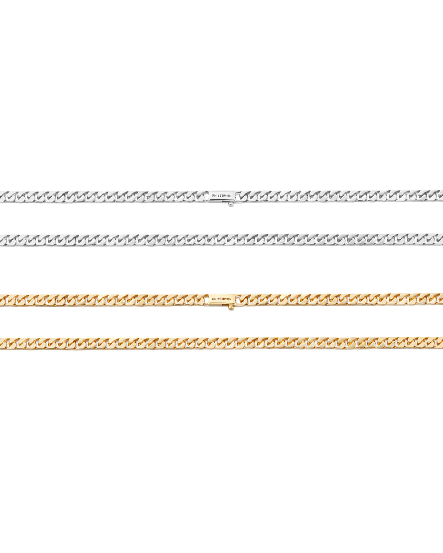 Numbering - Classic Curb Chain Necklace #5837 product image 6 | TRAB K-Fashion Australia