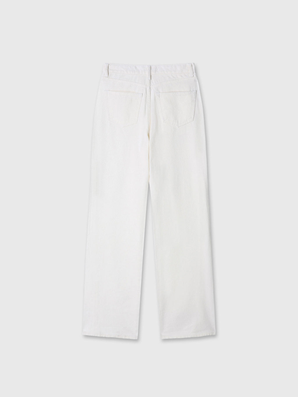 Tonywack - Twisted Seam Straight-Leg Denim Jeans (Off White) product image 10 | TRAB K-Fashion Australia